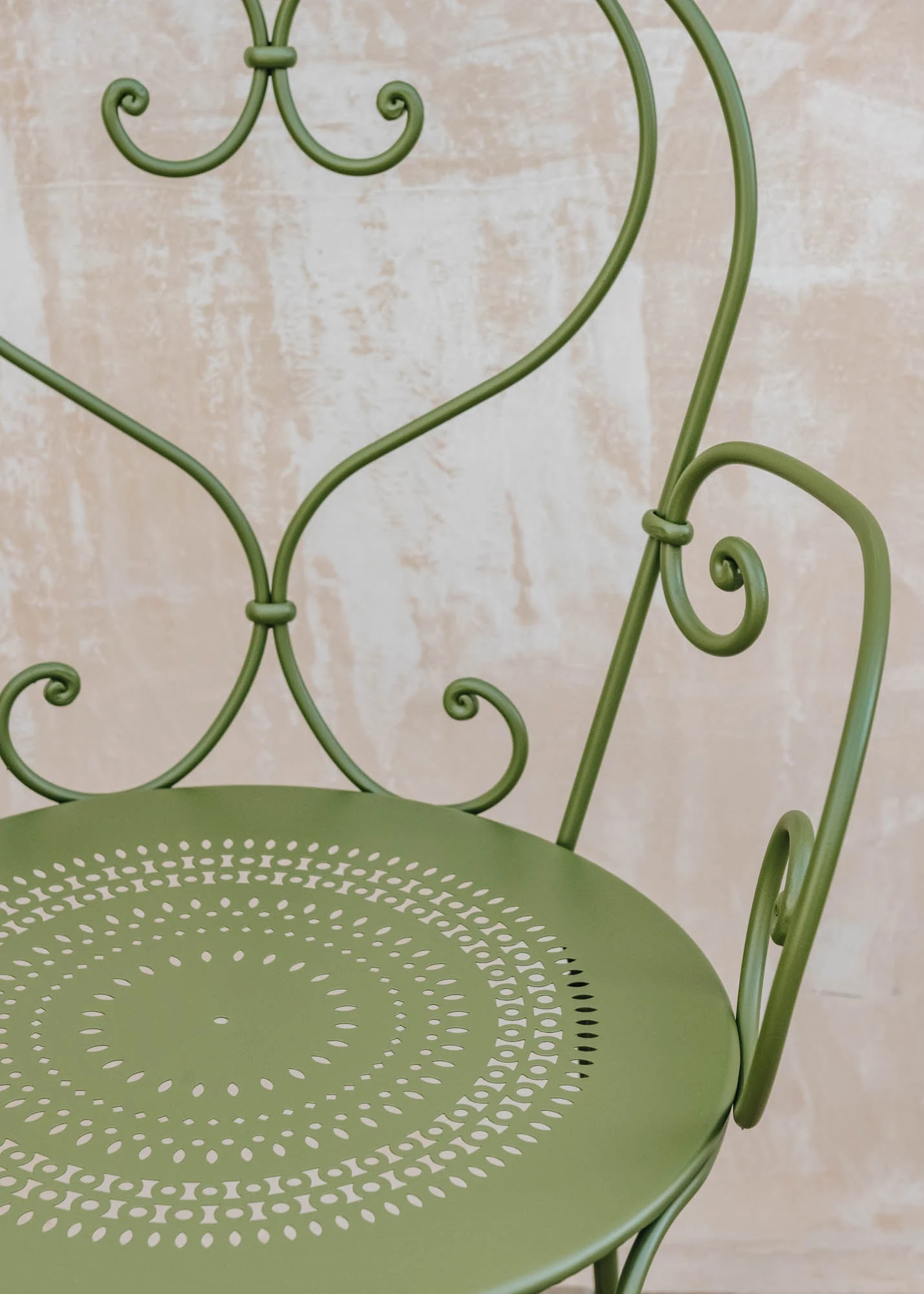 1900 Stacking Armchair In Pesto 3 1900 Stacking Armchair In Pesto - Image 3