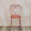 1900 Stacking Chair In Red Ochre