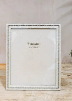 Anniversario Bianco Photo Frame, For 8x10" Photographs