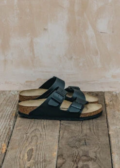 Women's Birkenstock Arizona Narrow Sandals In Black