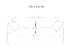 Lily Sofas In Mustard Linen -Burford Garden Sale BGC Lily 2steater noD