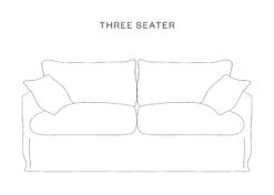 Lily Sofas In Mustard Linen -Burford Garden Sale BGC Lily 3seater noD