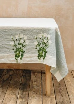 Tablecloth In Flower, 145x250cm