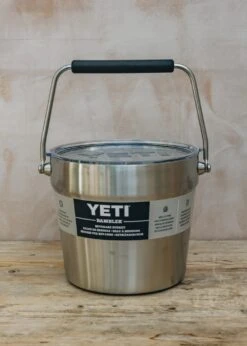 Yeti Beverage Bucket In Stainless Steel
