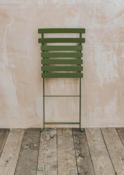 Bistro Folding Chair In Pesto -Burford Garden Sale Bistro Folding Chair in Pesto DSC 0159