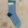 Marine Rayure Socks