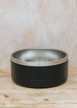 Yeti Boomer Dog Bowl 8 In Black