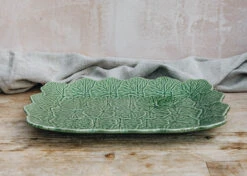 Geranium Green Platter