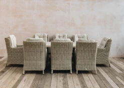 Barley Eight Seater Dining Set