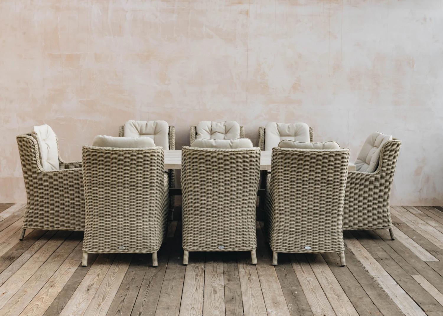 Barley Eight Seater Dining Set 1 Barley Eight Seater Dining Set