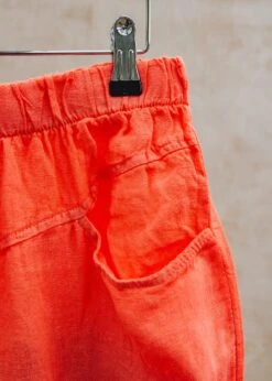 Long Trousers In Coral -Burford Garden Sale Burford Garden Co. Long Trousers in Coral IMG 1018