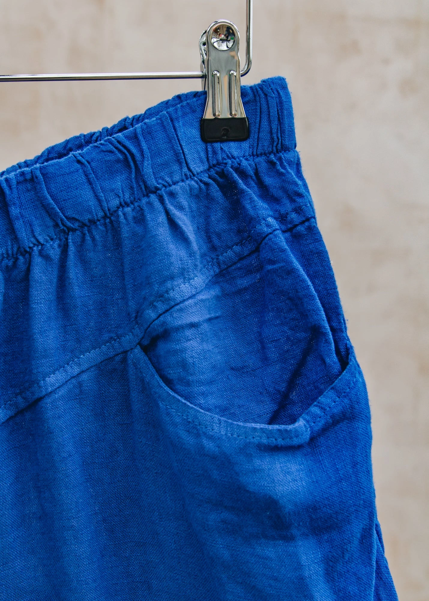 Long Trousers In Royal Blue - Image 3