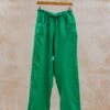 Long Trousers In Verde