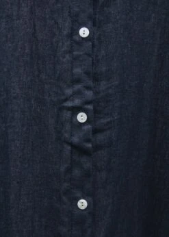 Oversized Long Shirt Dress In Dark Navy 7 Oversized Long Shirt Dress In Dark Navy -Burford Garden Sale Burford Garden Co. Oversized Long Shirt Dress in Dark Navy IMG 1143