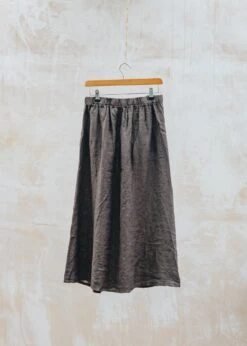 Skirt In Chocolate Brown -Burford Garden Sale Burford Garden Co. Skirt in Chocolate Brown DSCF9623