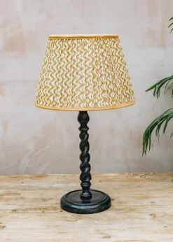 Caramel Chevrons Straight Empire Shade, 30cm