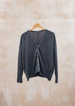 Wide Body Cardigan In Navy