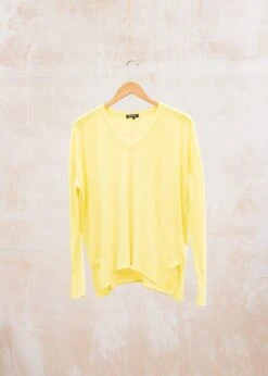 Wide Body V-Neck In Daffodil