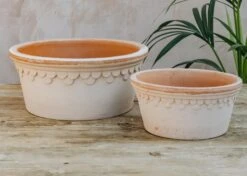 Bergs Potter Copenhagen Rosa Low Pots