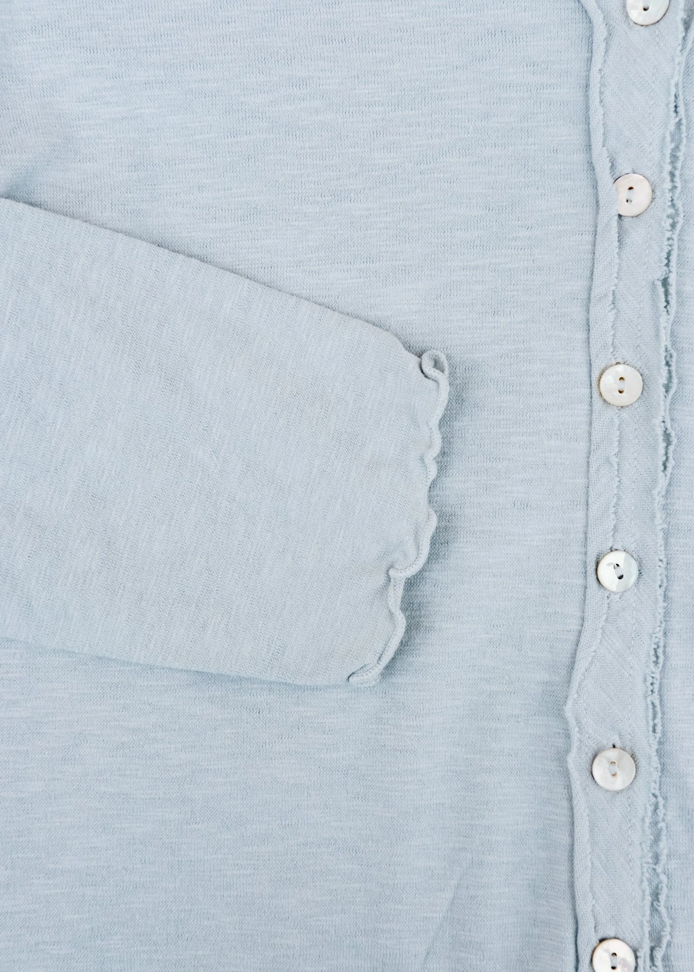 Cropped Pocket Cardigan In Moonlight 4 Cropped Pocket Cardigan In Moonlight - Image 4