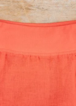 Walking Skirt In Harbour Red 5 Walking Skirt In Harbour Red -Burford Garden Sale Cut Loose Walking Skirt in Harbour Red DSCF8551