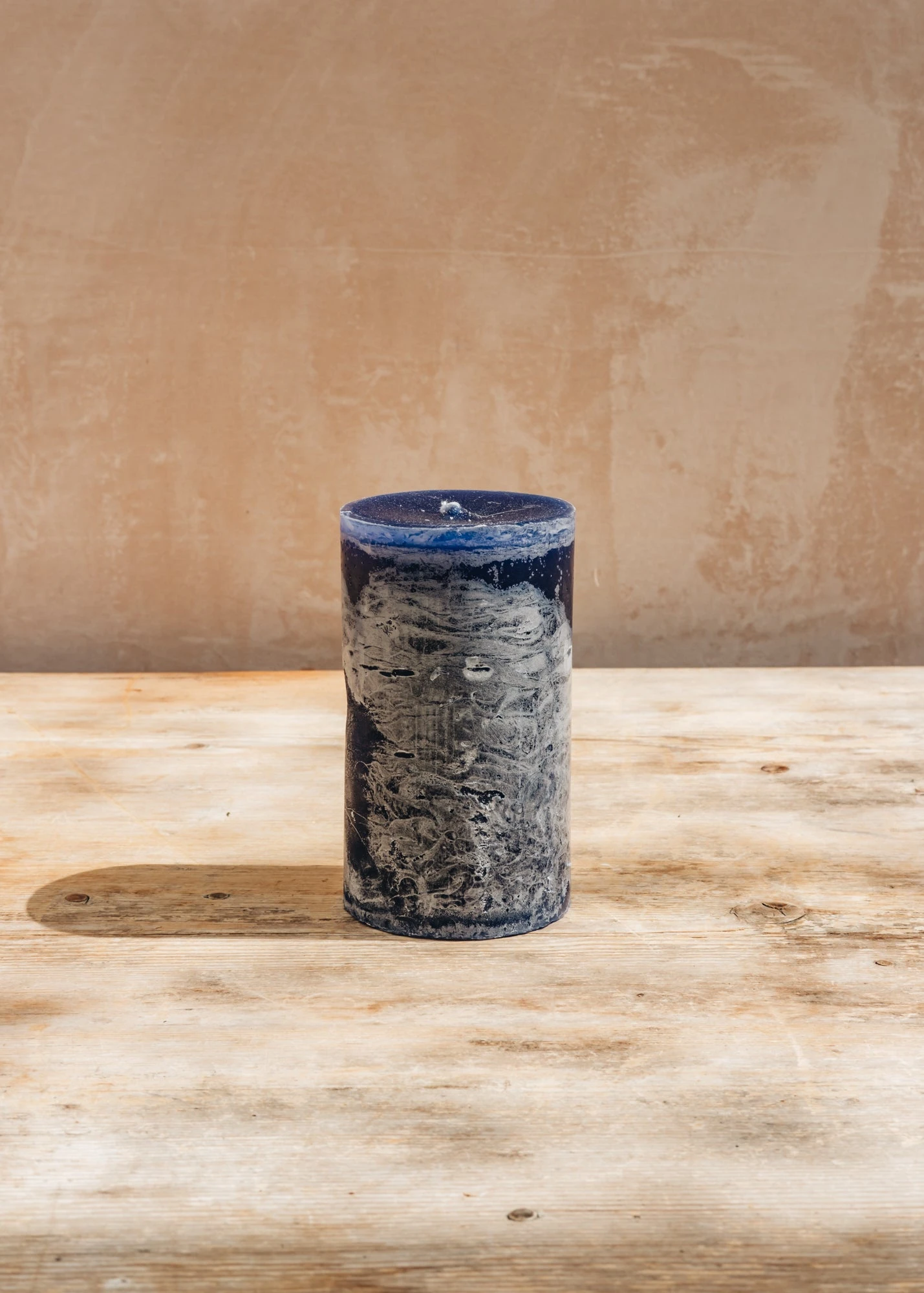 Cylinder Candle 8.8x15cm In Dark Blue 1 Cylinder Candle 8.8x15cm In Dark Blue