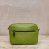Elea Grain Cross Body Bag In Wasabi Green