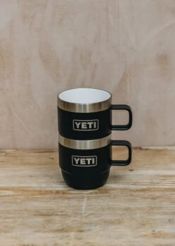 Yeti Espresso Mugs In Black, 6oz, Pack Of Two