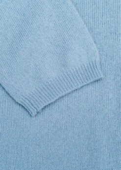 Full Sleeve Agatha Crew Neck Jumper In Dusty Blue -Burford Garden Sale Full Sleeve Agatha Crew Neck Jumper in Dusty Blue DSCF3645
