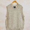 Cosmic Spiele Vest Jumper In Beige