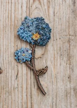 Hydrangea Brooch