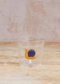 Snail Animal Farm Glass Tumbler