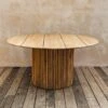 Amato Teak Natural Round Table, D:150cm