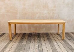 Teak Tofino Dining Table Natural Bootshape
