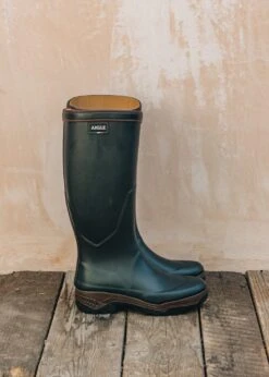 Aigle Women's Parcours Anti-Fatigue Wellington Boots In Bronze