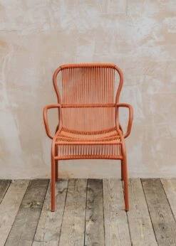 Loop Rope Dining Chair In Terracotta