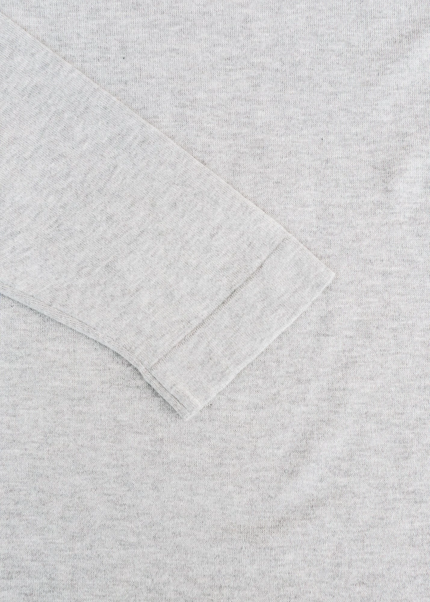 JOHN SMEDLEY Weatherby Long Sleeved Crew Neck Jumper In Silver 3 JOHN SMEDLEY Weatherby Long Sleeved Crew Neck Jumper In Silver - Image 3