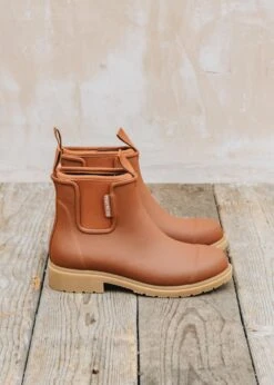 Women's Bobbi Wellington Boots In Rust