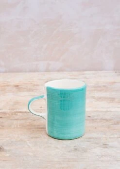 Plain Wash Demi Mug In Mint