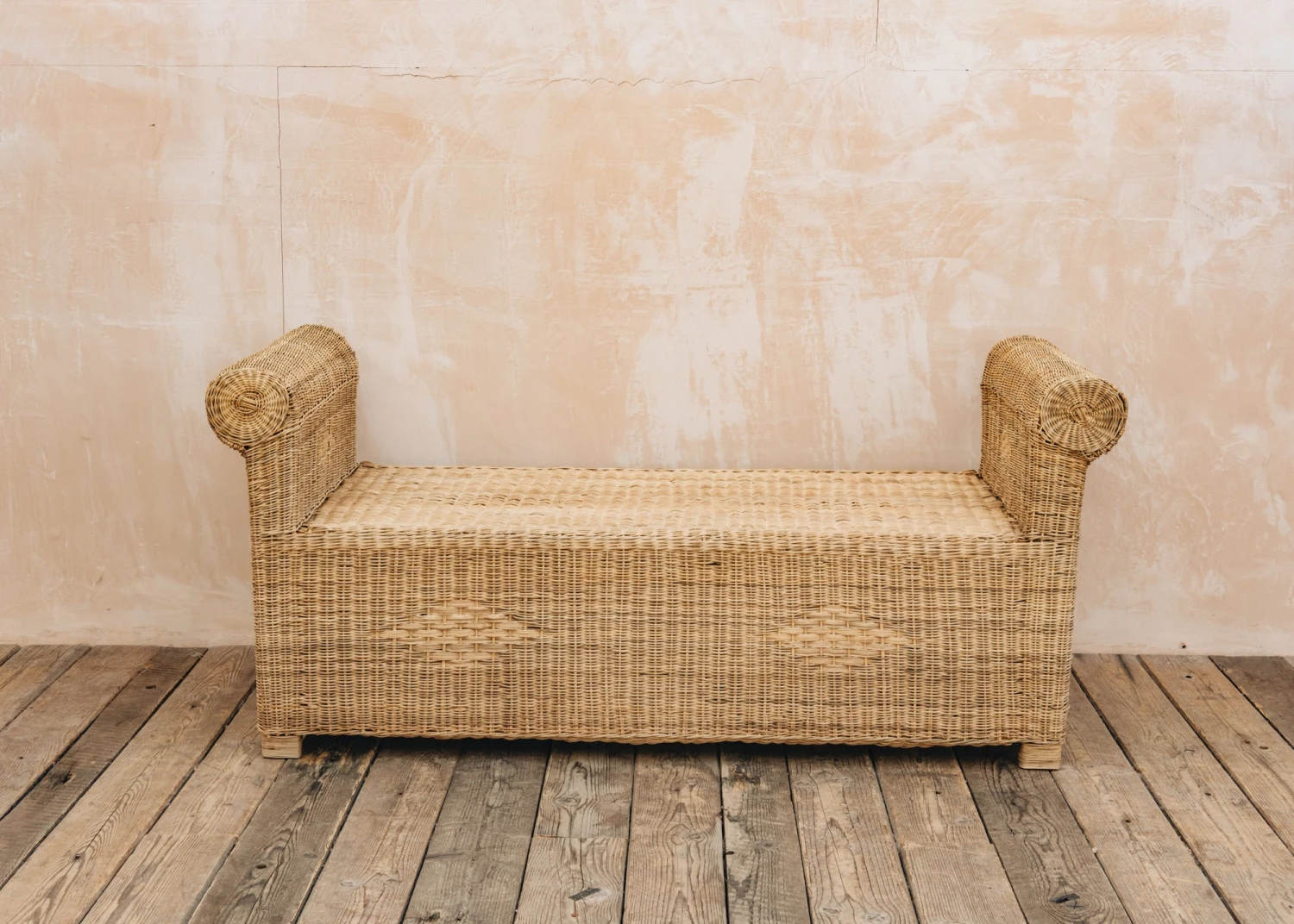 Nzuri Cane Ottoman 1 Nzuri Cane Ottoman