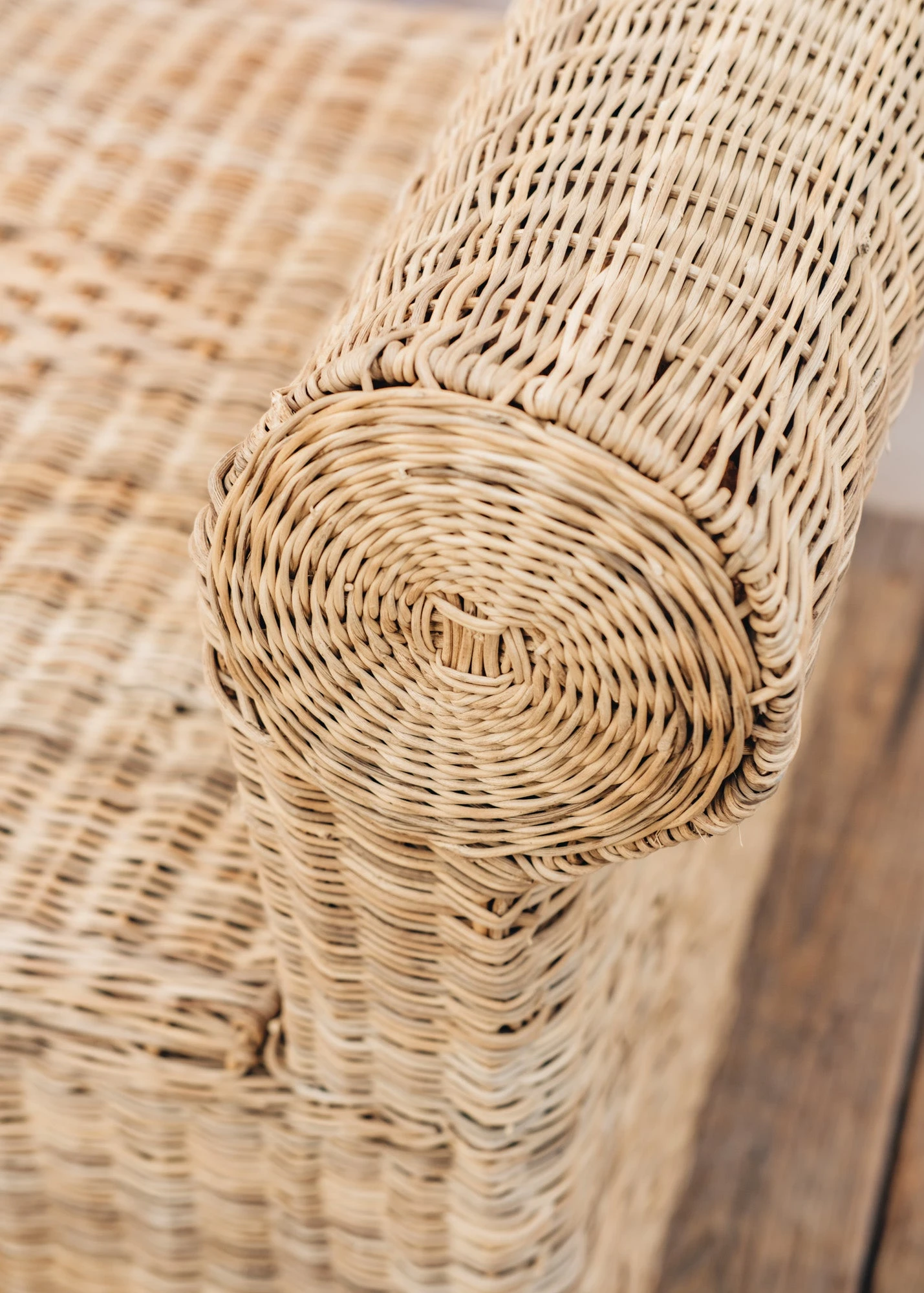 Nzuri Cane Ottoman 4 Nzuri Cane Ottoman - Image 4