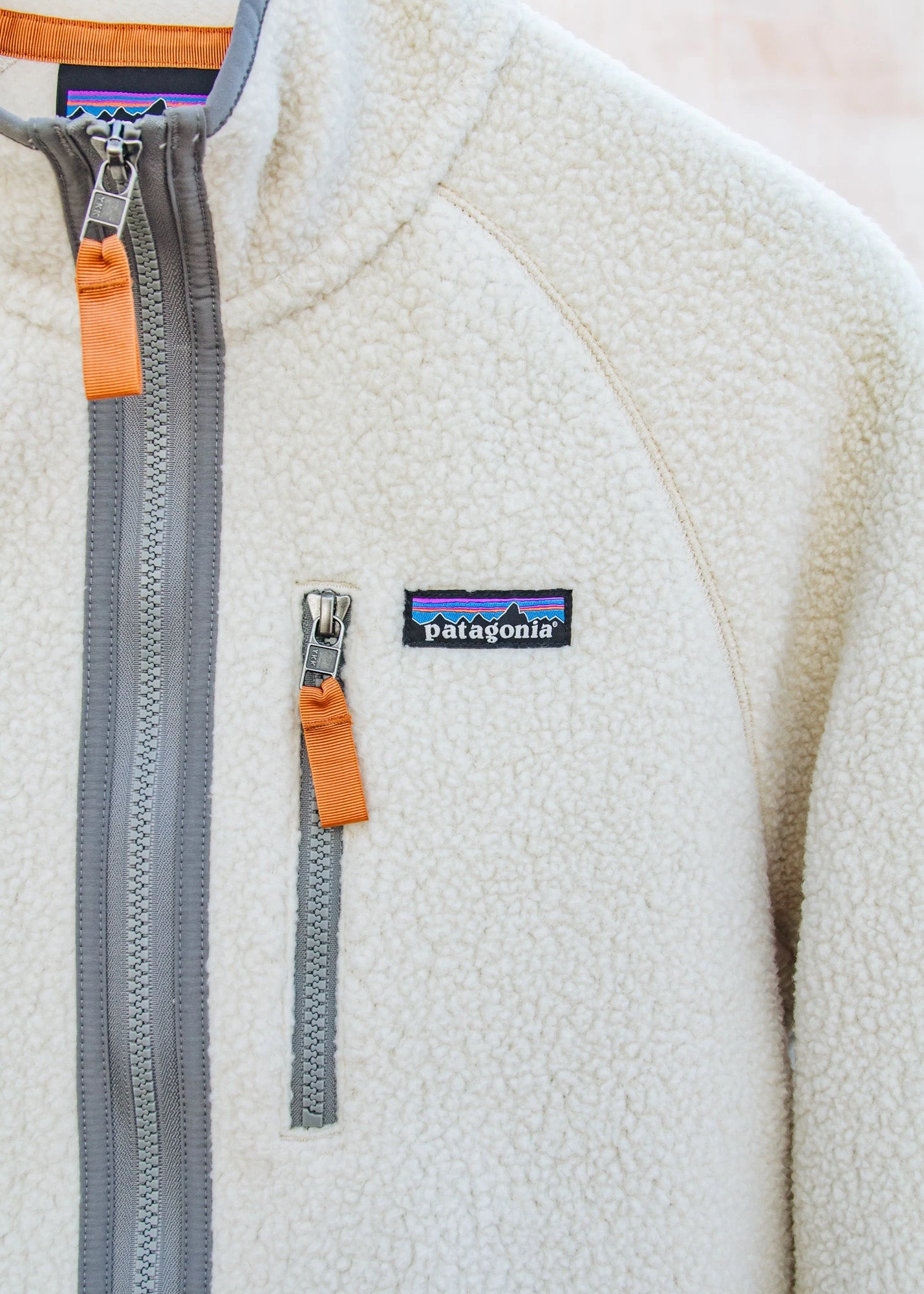 Patagonia Retro Pile Jacket In Pelican - Image 3