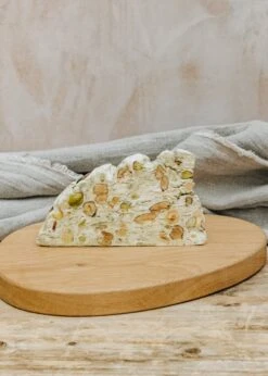 Soft Pistachio Nougat Slice