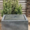Qube Zinc Water Feature