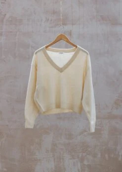 American Vintage Raxow Pullover In Naturel