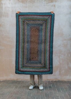 Blue Carnival Rectangle Rugs