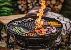 Recycled Kadais With High And Low Stands -Burford Garden Sale RecycledKadaisXM200 SP 5