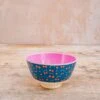 Rice Small Melamine Bowl In Cherry Love