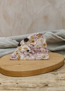 Soft Sour Cherry Creme Nougat Slice