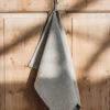 Textured Natural Linen Kitchen Towel